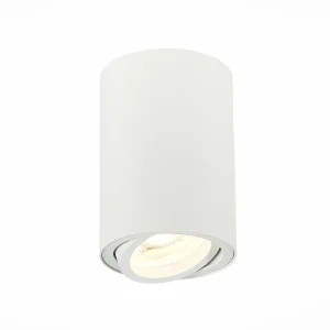 ST Luce ST108.507.01 Светильник потолочный Мат. белый GU10 1*50W D70xH100 220V Без ламп