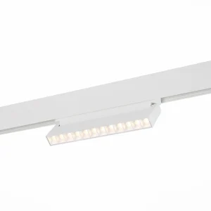 ST Luce ST364.536.12 Магнитный трековый светильник белый LED 1*12W 3000K 1 009Lm Ra>80 36о IP20 L219xW22xH108 48V