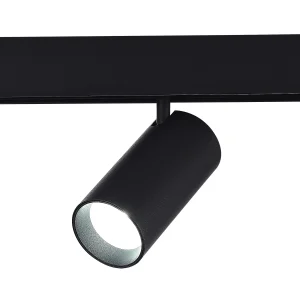 ST LUCE ST375.406.20 Магнитный трековый светильник SMART Черный LED 1*20W 2700K-6500K 1 800Lm Ra90 36° IP20 L135xW65xH105 48V