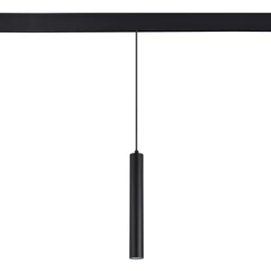 ST LUCE ST377.403.07 Магнитный трековый светильник SMART Черный LED 1*7W 2700K-6500K 630Lm Ra90 36° IP20 D40xH300 48V
