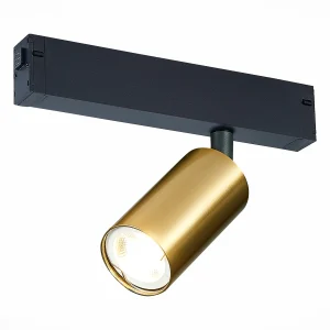 ST LUCE ST503.206.01 Светильник трековый Золотистый GU10 1*50W IP20 L100xW54xH142 180-240V Без ламп