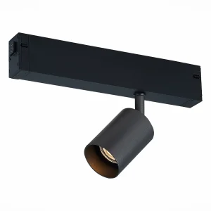 ST LUCE ST505.406.01 Светильник трековый Мат. черный GU10 1*50W IP20 L82xW70xH172 180-240V Без ламп