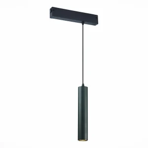 ST LUCE ST507.403.01 Светильник трековый Черный GU10 1*50W IP20 D54xH290 180-240V Без ламп