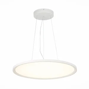ST LUCE ST602.543.56 Светильник подвесной Белый LED 1*56W 4000K 5 040Lm Ra>80 120 IP20 D600xH35 90-265V