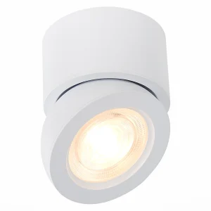 ST LUCE ST654.542.10 Светильник потолочный Белый LED 1*10W 4000K 850Lm Ra>90 38о IP20 D95xH96 180-240V