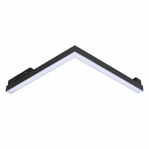 ST Luce ST800.446.15 Магнитный трековый светильник Черный LED 1*15W 4000K 950Lm Ra>80 120° IP20 L305xW305xH25 48V