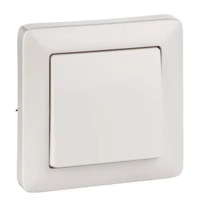 Systeme Electric ХИТ внутр Бел Выключатель 1-клавишный 6А, 250В