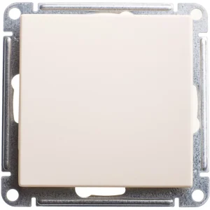 Systeme Electric Wessen 59 Беж Выключатель 1-клавишный 2-полюсный, 10А