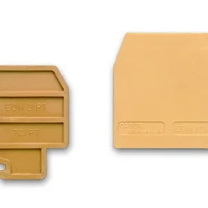 DKC HMT.1/1+2/PTGR, торцевой изолятор серый для НММ.1/1+2