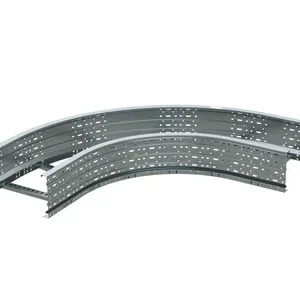 DKC Угол лестничный 90 градусов 200x500, цинк-ламельный